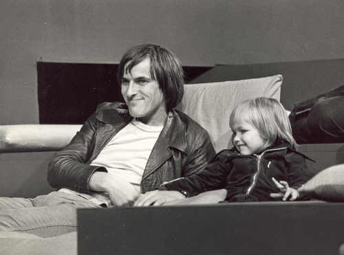 foto: Rogier met zijn oudste zoon Bas